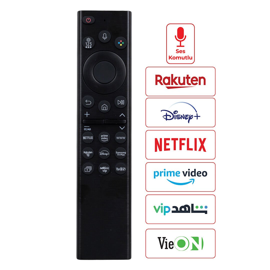 Samsung RM-G2700 V1 Ses Komutlu Lcd Led TV Sihirli Kumanda