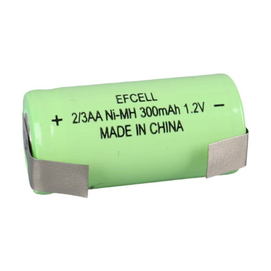 Efcell 1.2 Volt Ni-Mh 2-3 AA 300 mAh Şarj Edilebilir Puntalı Lityum Pil