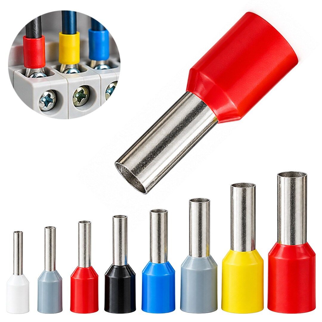 Powermaster PM-39090 10Mm Kırmızı İzoleli Kablo Ucu Sıkma Yüksük Terminali