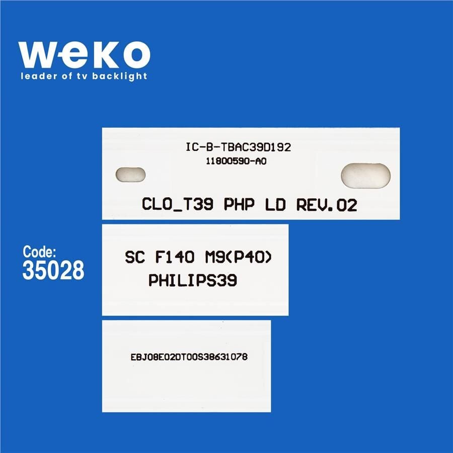 Wkset-5648 35028X3 Clo_T39 Php Ld Rev.02 3 Adet Led Bar