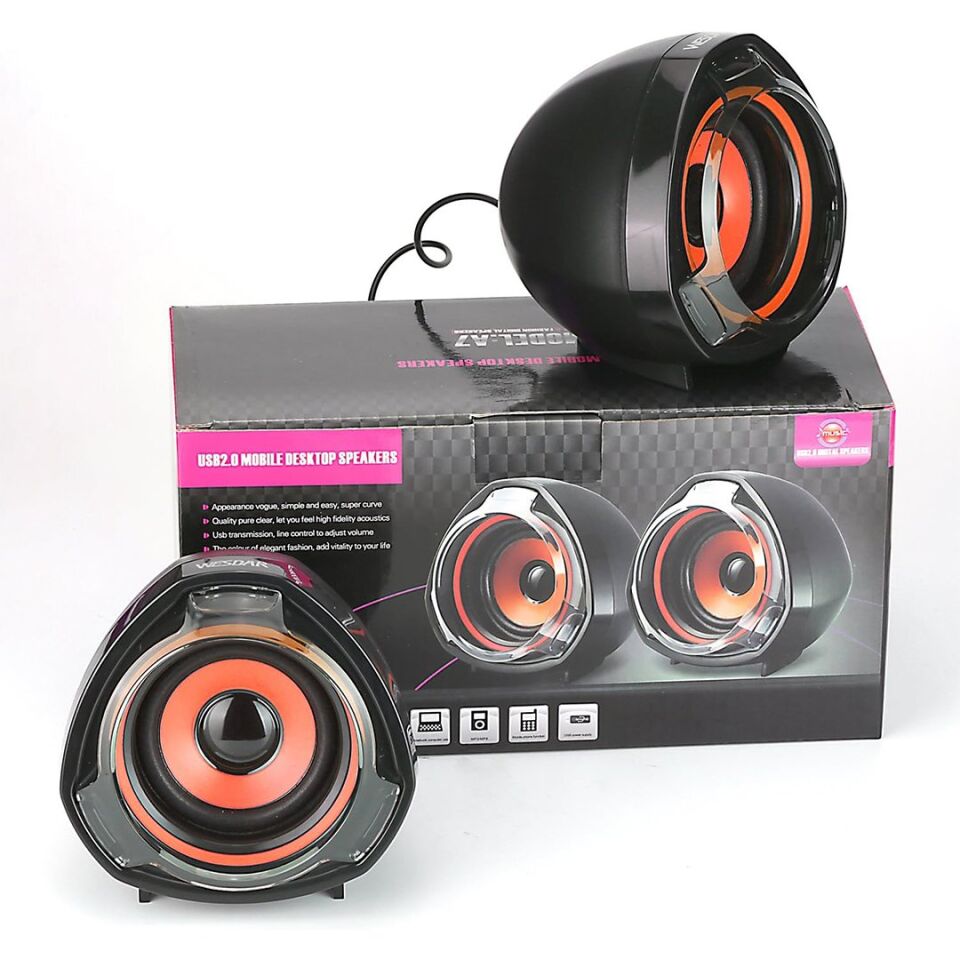 MagicVoice A7 1+1 USB Mini Oval Hoparlör