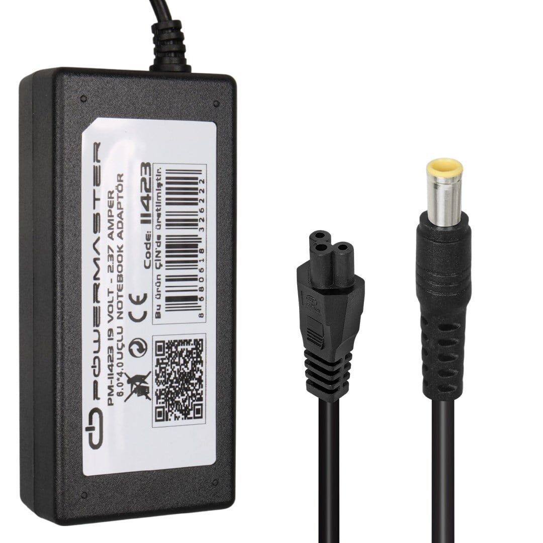 Powermaster PM-11423 19V 2.37A 45W Notebook Şarj Adaptörü