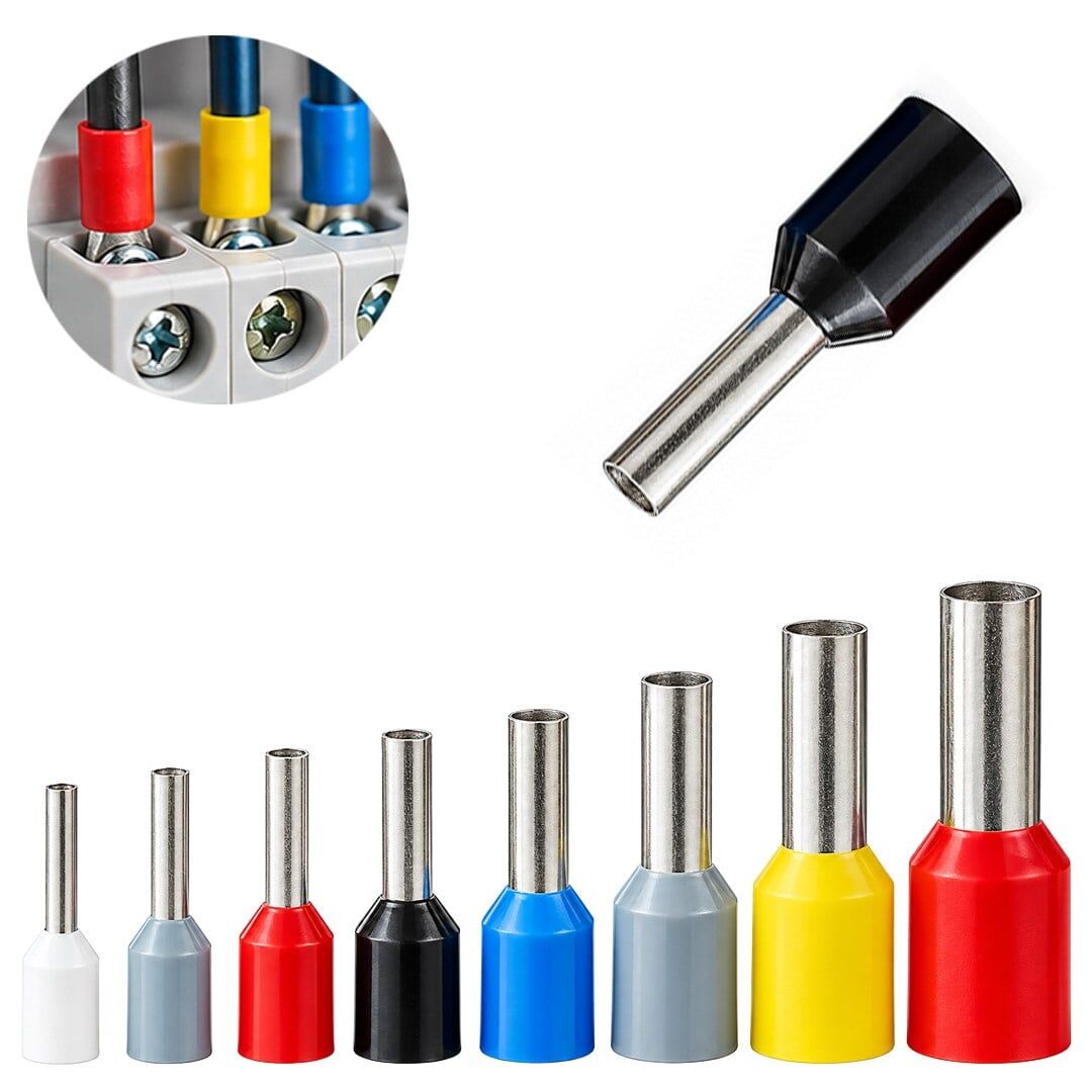 Powermaster PM-39086 1.50Mm Siyah İzoleli Kablo Ucu Sıkma Yüksük Terminali