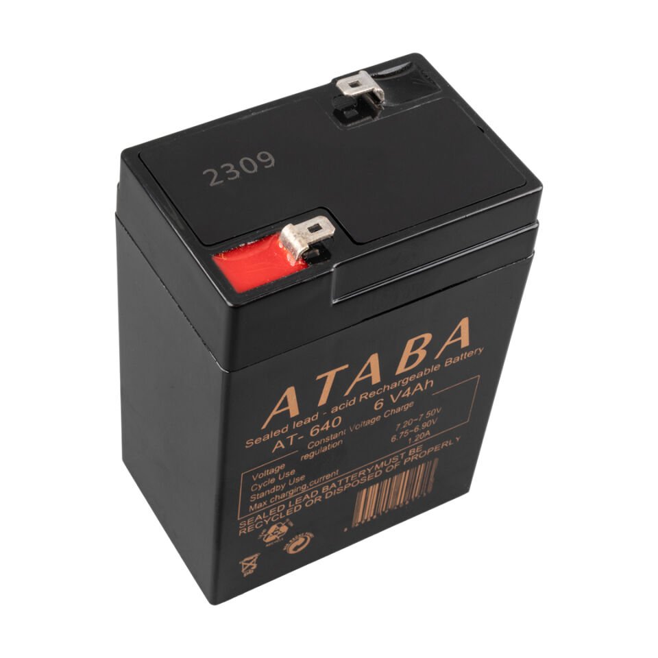 Ataba AT-640 6 Volt - 4 Amper Işıldak Aküsü