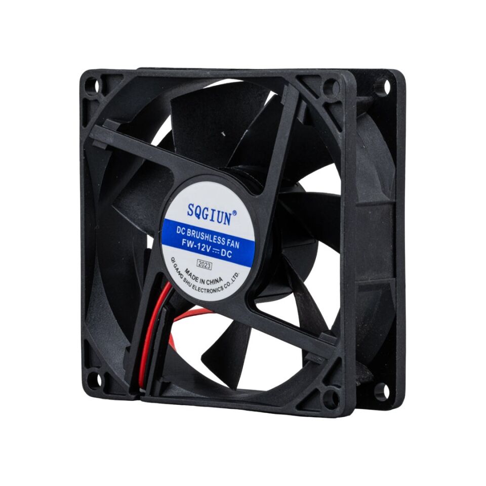 PowerMaster IC-216 80X80X25 mm 12 Volt DC 2 Pin Fan