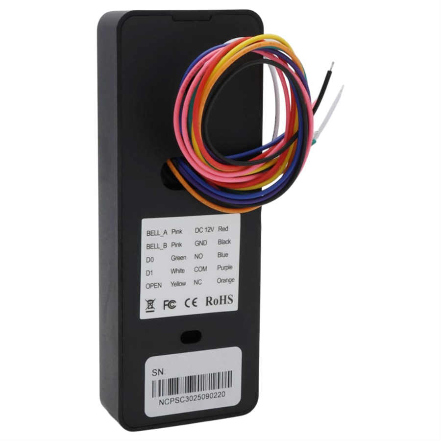 Novacom NC-PSC30 IP68 Şifrematik RFID Kart Ve Şifreli Kapı Kilidi