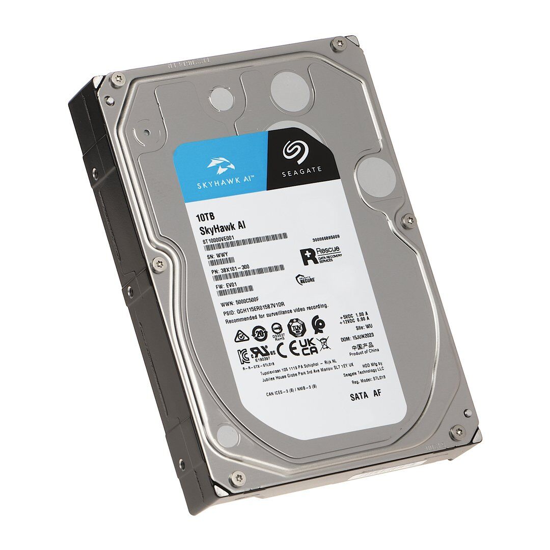 Seagate ST10000VX0004 SV35 7200 SA 256MB 7/24 10 TB Harddisk