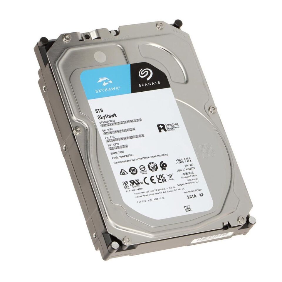 Seagate Skyhawk 3.5'' 8 TB Sata3 7200 Rpm Güvenlik Harddisk