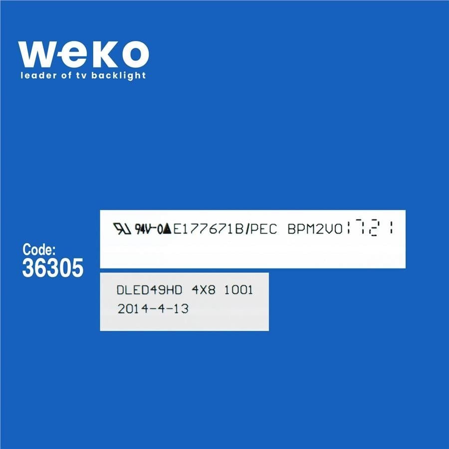 Wkset-5677 36305X4 Dled49hd 4X8 1001 4 Adet Led Bar