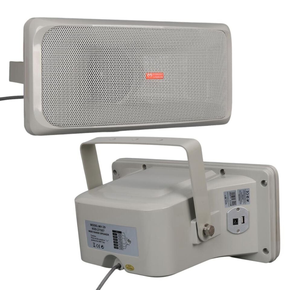 Magicvoice MV-29 30 Watt 100 Volt Usb'li Horn Sütun Hoparlör