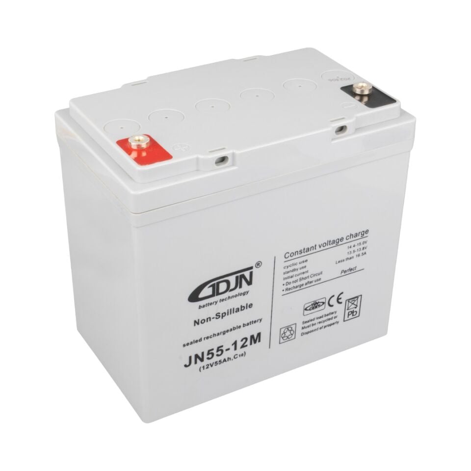 GDJN JN12V55 12 Volt 55 Amper Tekerlekli Engelli Araç Aküsü