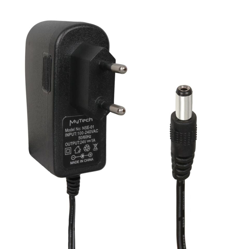 Mytech NSE-01 24 Volt 1 Amper 5.5*2.5 Mm Uçlu Adaptör