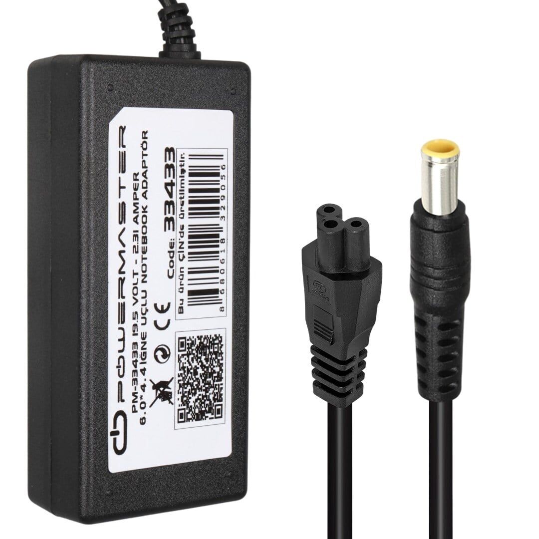 Powermaster PM-33433 19.5 Volt 2.31 Amper Notebook Adaptörü
