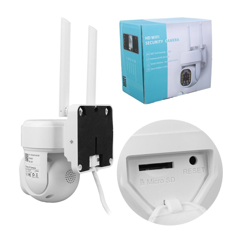 Powermaster PM-6377 1080P WiFi İki Yollu Audio Kamera