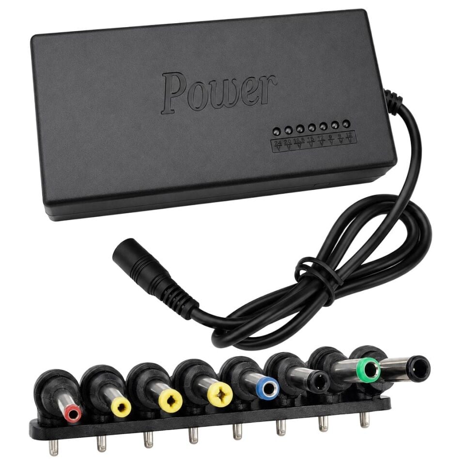 Powermaster 12V-24V Ayarlanabilir Notebook Ve Cihaz Adaptörü