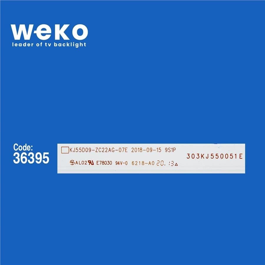 Wkset-5685 36395X5 Kj55d09-Zc22ag-07E 9S1P 303Kj550051e 5 Adet Led Bar
