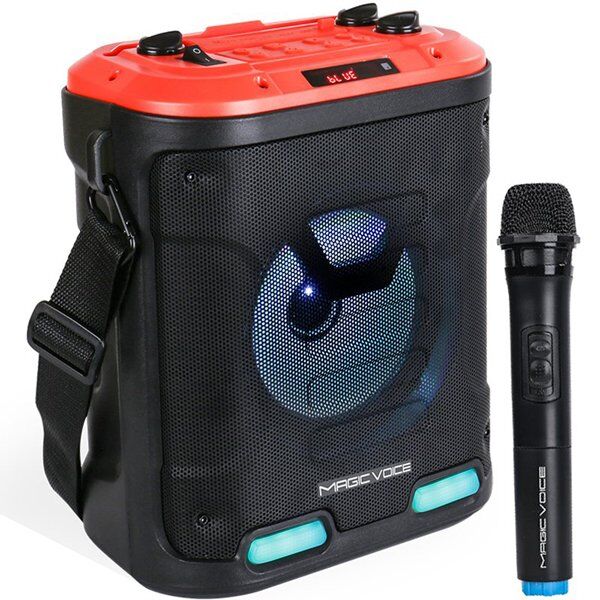 Magicvoice MV-6005 Mikrofonlu Taşınabilir Şarjlı Seyyar Anfi
