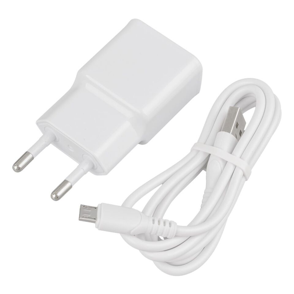 Weko WK-21434 2.1 Amper Telefon Şarj Adaptörü + Micro USB Kablo