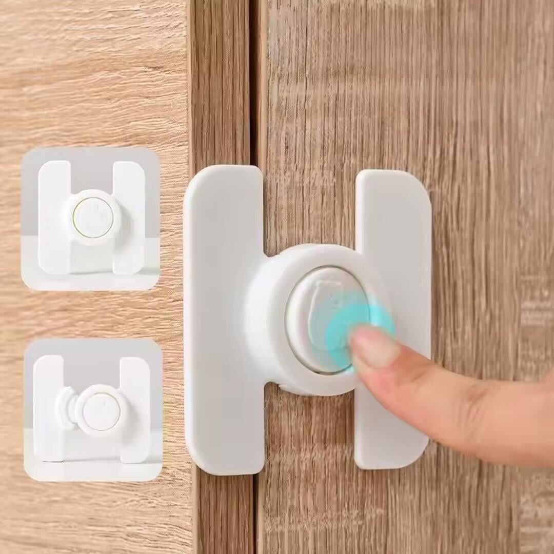 Sunup Düğmeli Tip Dolap Ve Çekmece Çocuk Güvenlik Kilidi