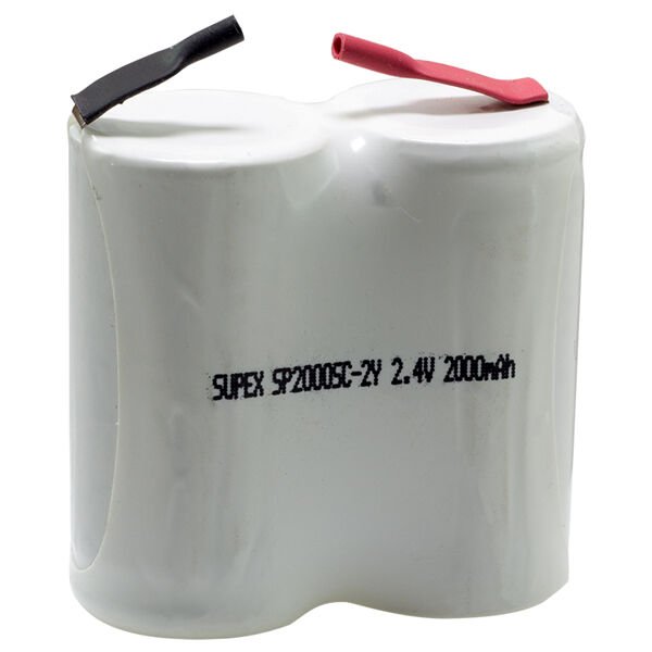 Supex SP2000SC 2'li Yanyana 2000 mA Süpürge Pili