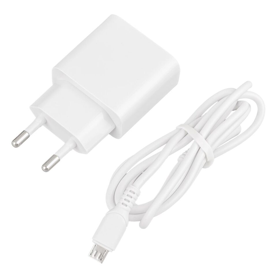 Weko WK-21436 2.1 Amper Telefon Şarj Adaptörü + Micro USB Kablo