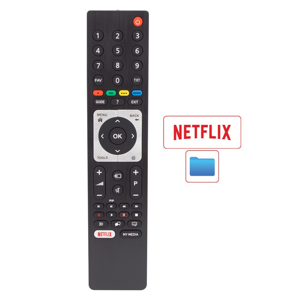 Arçelik RC 3304805/01B Lcd Led Tv Kumandası