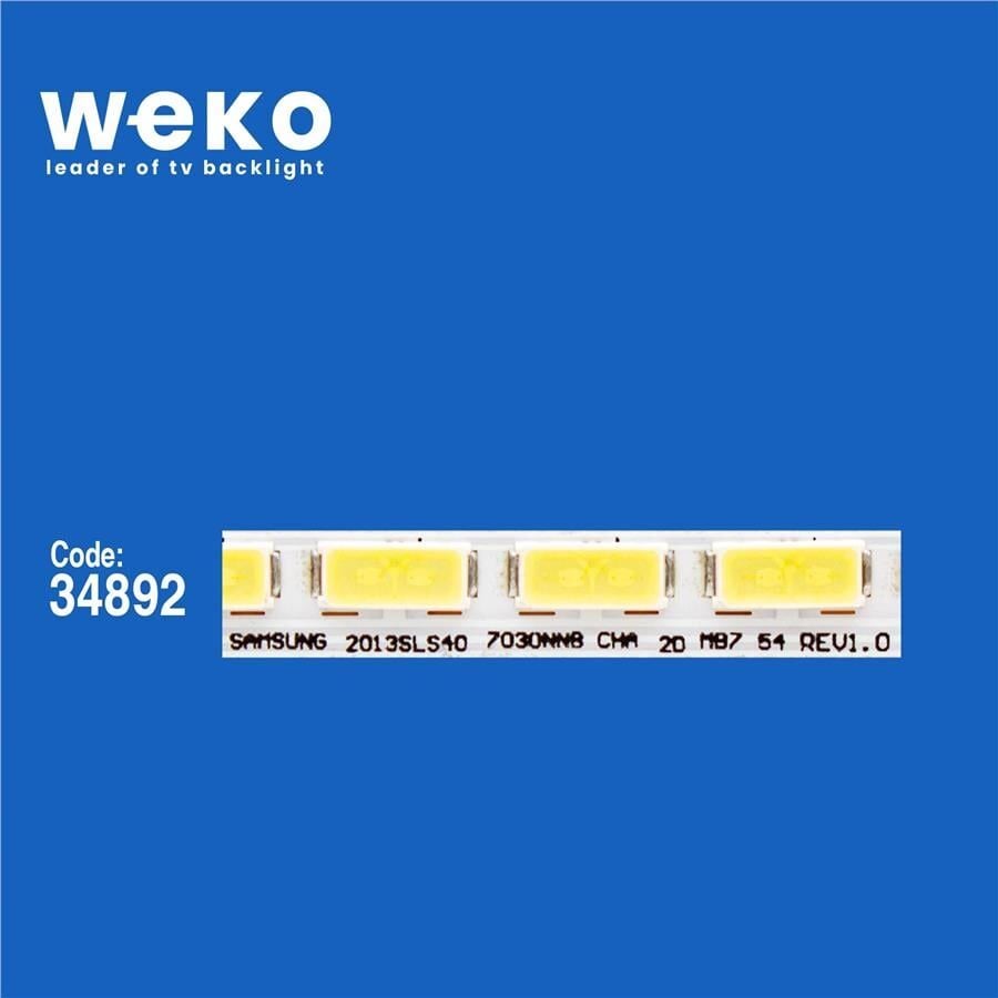 Wkset-5699 34892X1 Samsung 2013Sls40 7030Nnb Cha 2D Mb7 54 Rev1.0 1 Adet Led Bar (54Led)