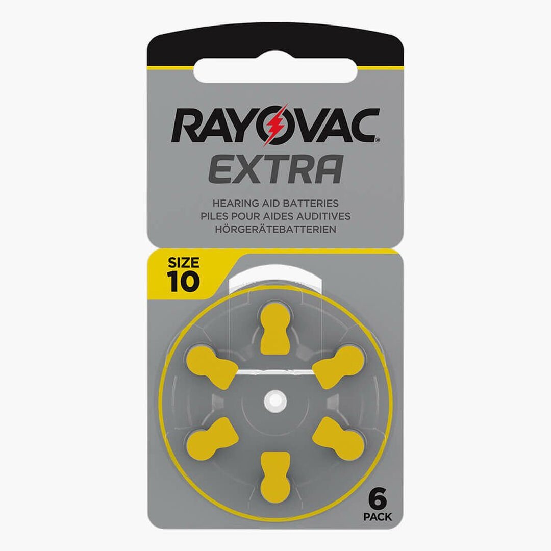 Rayovac 10 Numara Kulaklık İşitme Cihazı Pili (6'lı Paket)