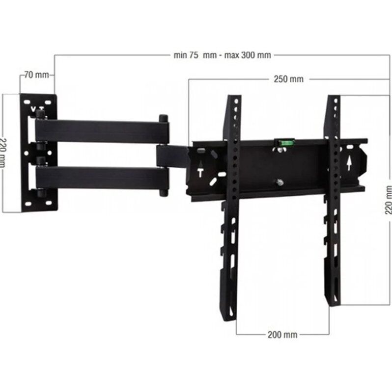 Vontech VT-404M 22-42 İnç Hareketli Tv Duvar Askı Aparatı