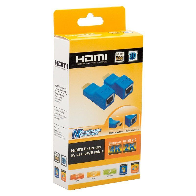 Fully H-608F 4K HDMI to RJ45 30 Metre HDMI Uzatıcı Extender
