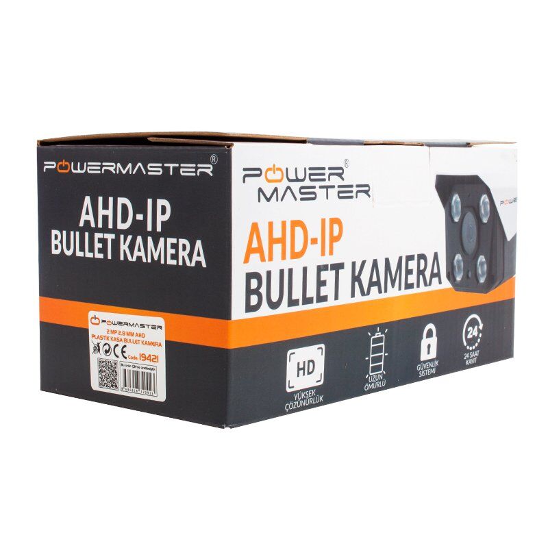 Powermaster PM-19421 2 MP 2.8 Mm 24 Led Ahd Bullet Kamera