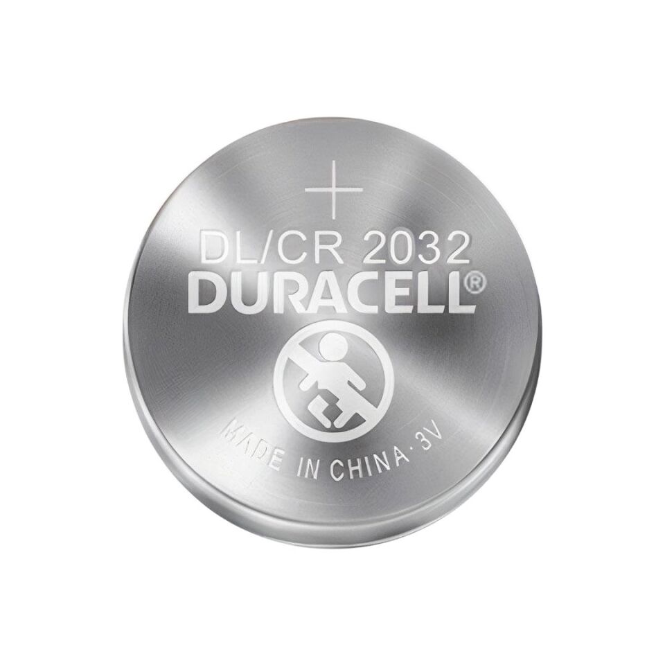 Duracell CR2032 Lityum Düğme Pil (2'li Paket)