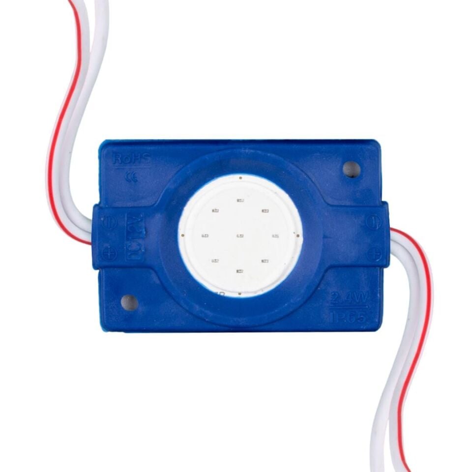 Powermaster 40X22 Mm 12 Volt 2.4 Watt Mavi Cob Modül Led