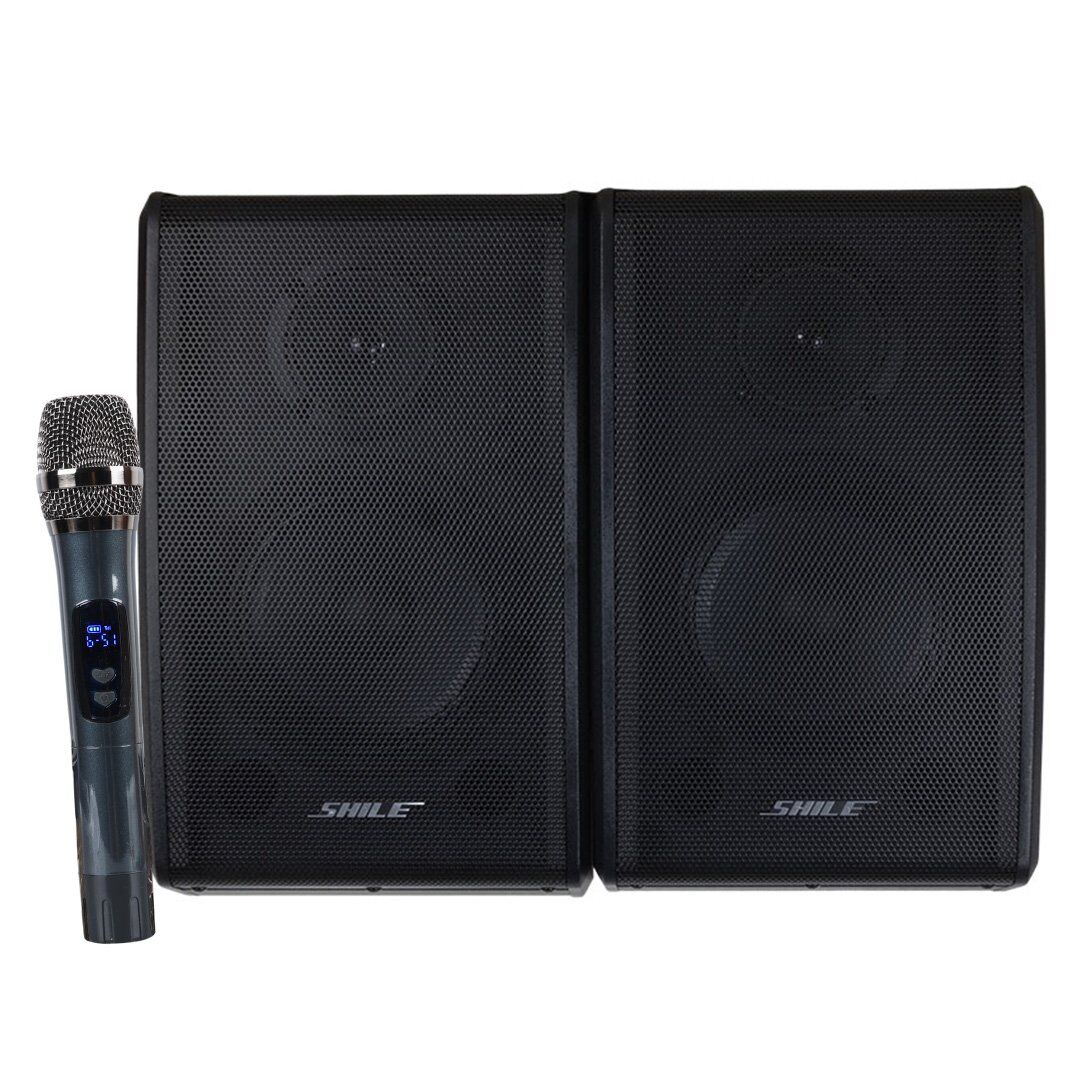 Shile KX-2 El Mikrofonlu Taşınabilir Şarjlı Seyyar Anfi