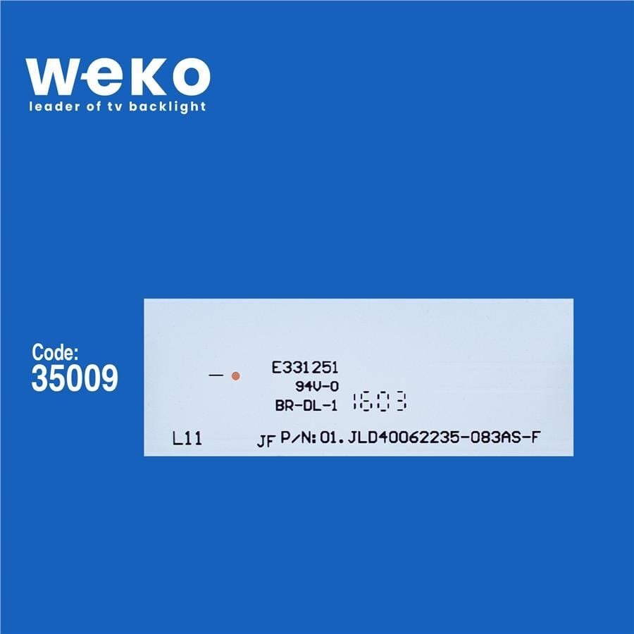 Wkset-5711 35009X4 Jf P/N:01.Jl.D40062235-083As-F 4 Adet Led Bar