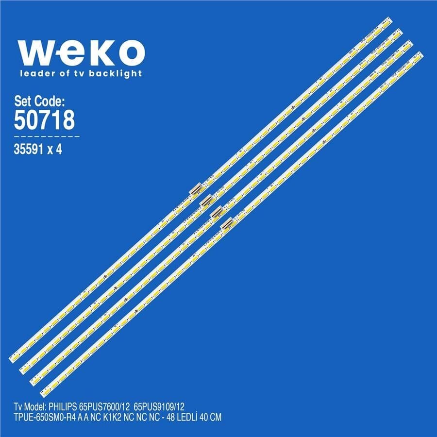 Wkset-5718 35591X4 Tpue-650Sm0-R4 A A Nc K1K2 Nc Nc Nc 4 Adet Led Bar (48Led)