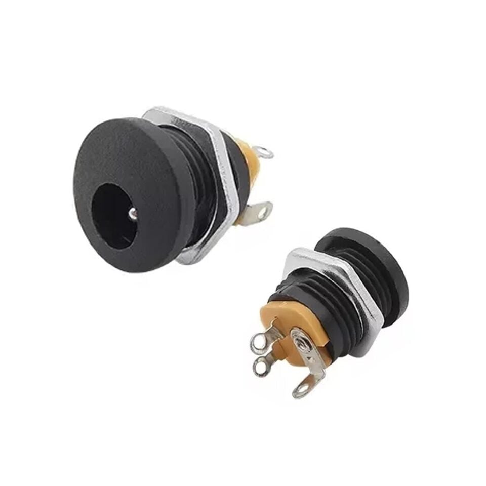 Intercom Ic-258 2.5Mm Somunlu 12Mm Çap Dc Jack
