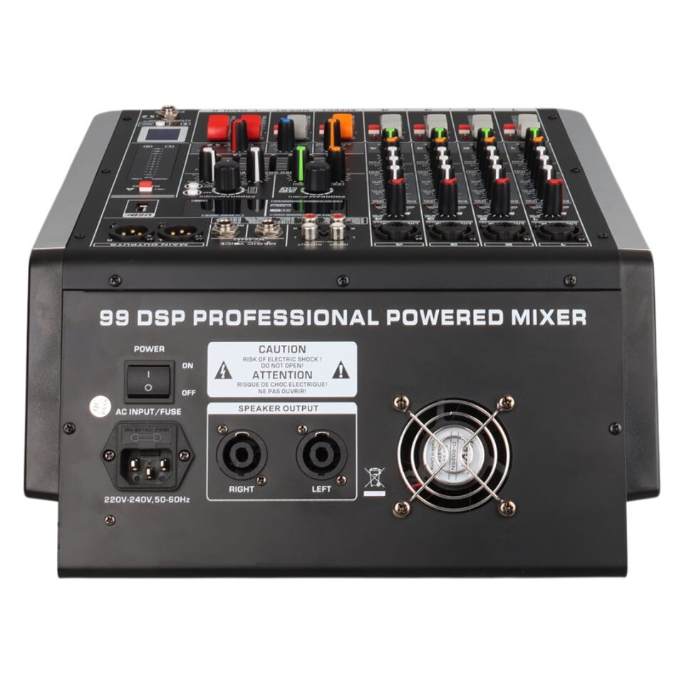 MagicVoice MV-26493 4 Kanallı Power Mixer