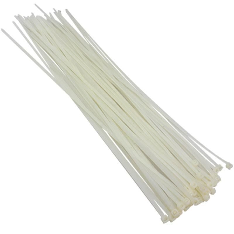 Powermaster 20 Cm 3.6 Mm Kablo Bağı Beyaz (100'lü Paket)