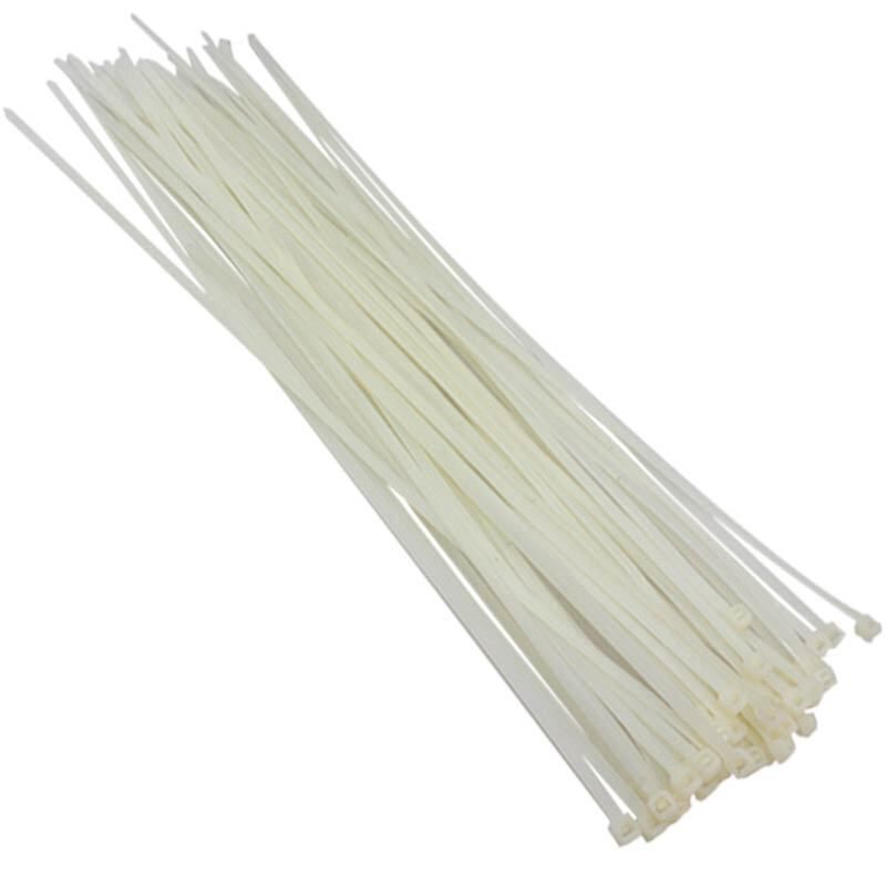 Powermaster 20 Cm 3.6 Mm Kablo Bağı Beyaz (100'lü Paket)
