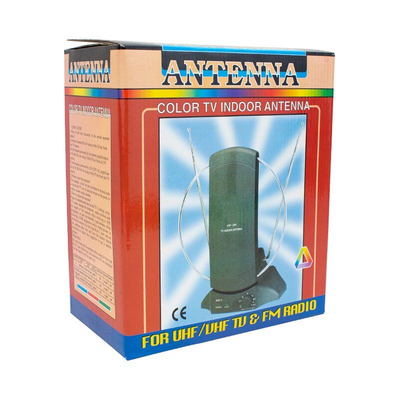Powermaster WIN-6454 Uhf-Vhf Renkli Elektrikli Tv Üstü Anten