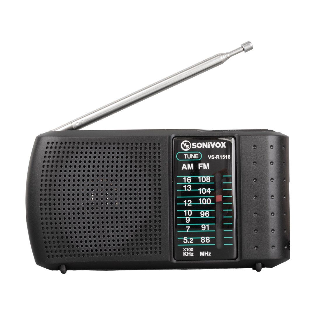 Sonivox VS-R516 Siyah Renk Analog Fm Radyo