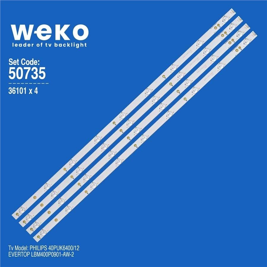 Wkset-5735 36101X4 Evertop Lbm400p0901-Aw-2  4 Adet Led Bar