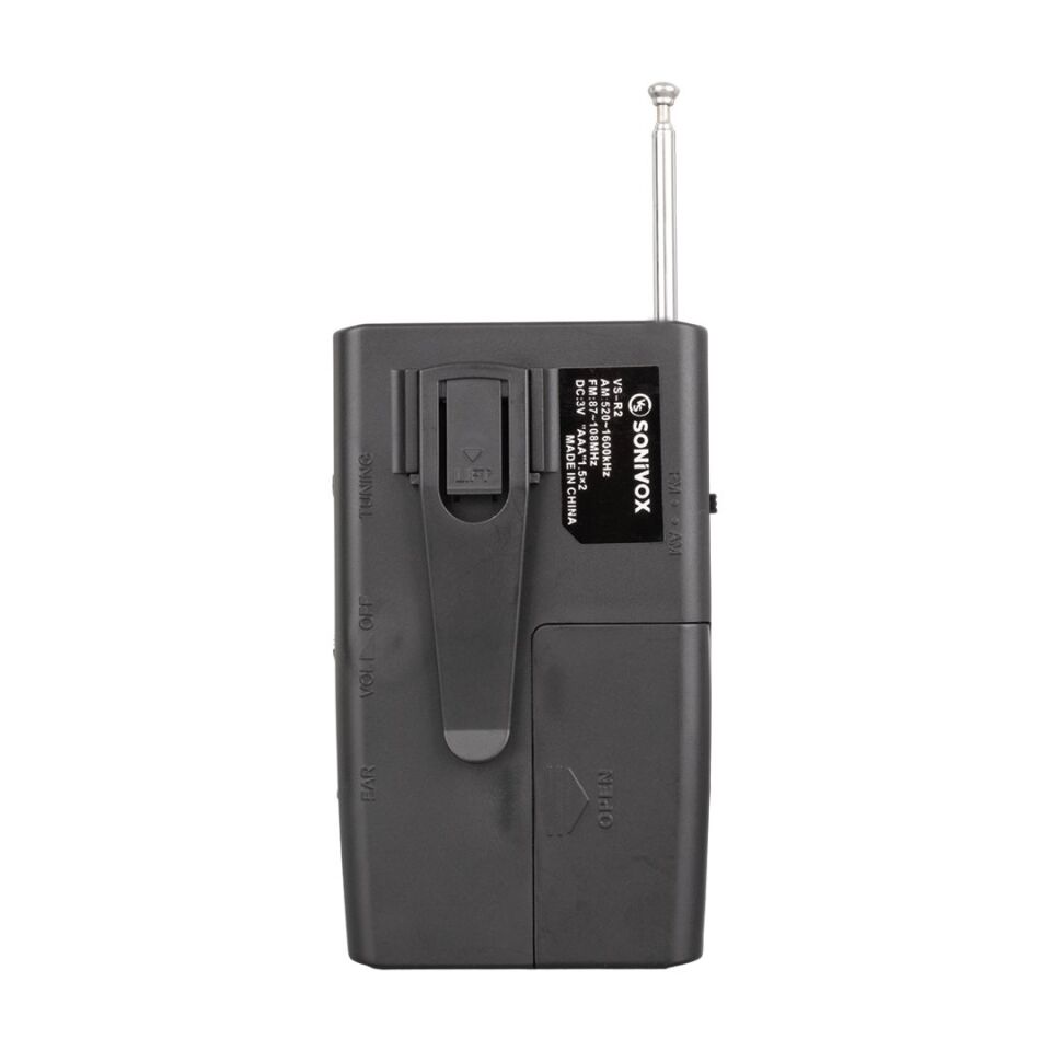 Sonivox VS-R2 Krem Renk Cep Tipi Analog Fm Radyo