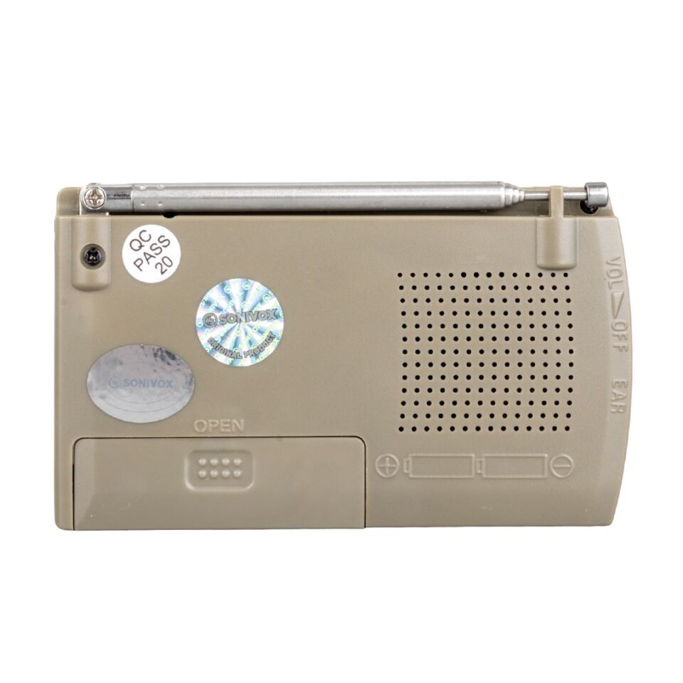 Sonivox VS-R321 Krem Renk Analog Fm Radyo