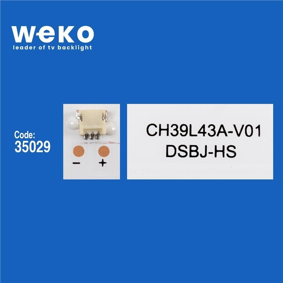 Wkset-5745 35029X4 Rf-Ab390e32-0801S-03 A0  4 Adet Led Bar