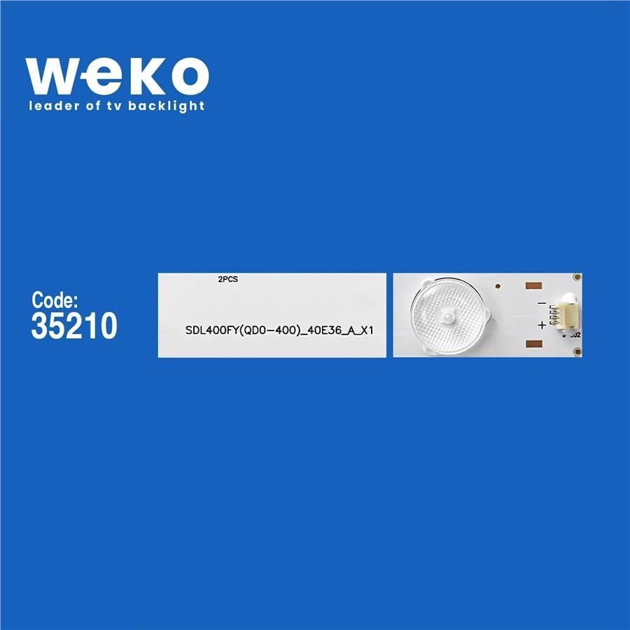 Wkset-5749 35210X3 Sdl400fy(Qd0-400)_40E36_A_X1  3 Adet Led Bar 1,3 Volt