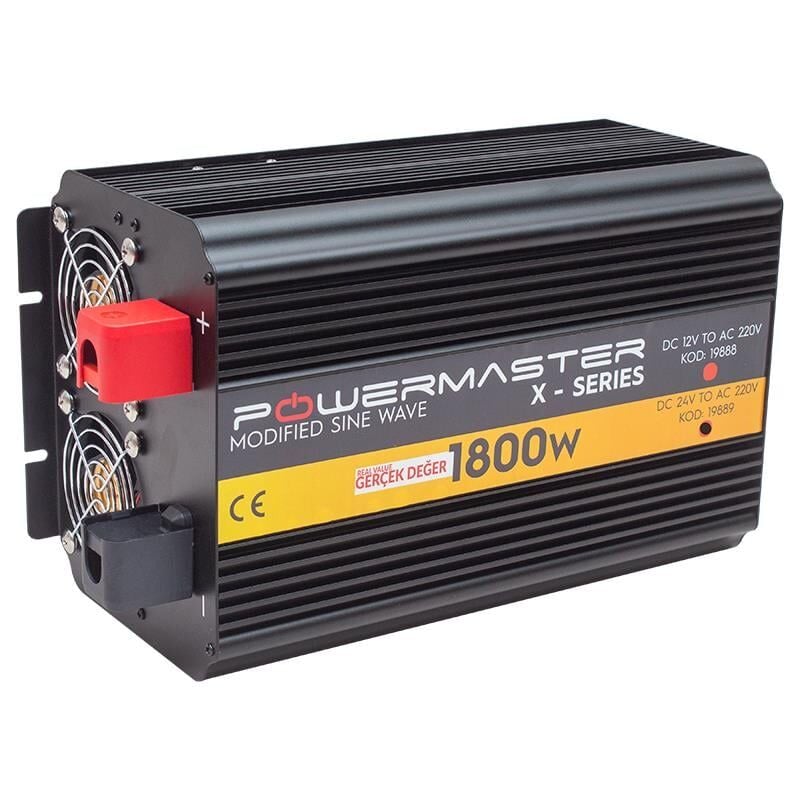 Powermaster 24-220V 24Volt 1800 Watt Modified Sinus İnverter