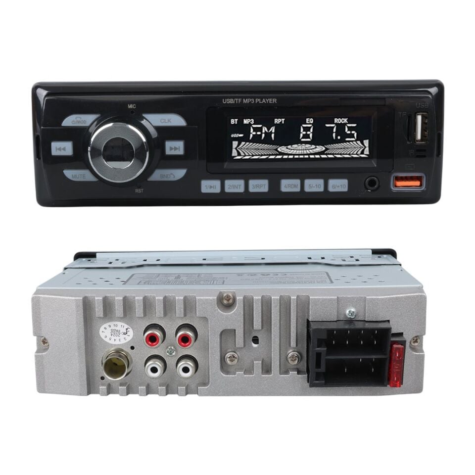 Carstar CS-930 Çift USB/SD/FM/AUX/Bluetooth Oto Teyp
