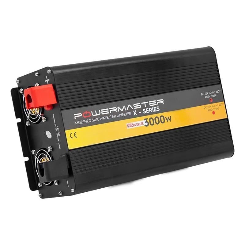 Powermaster 12-220V 12Volt 3000 Watt Modified Sinus İnverter